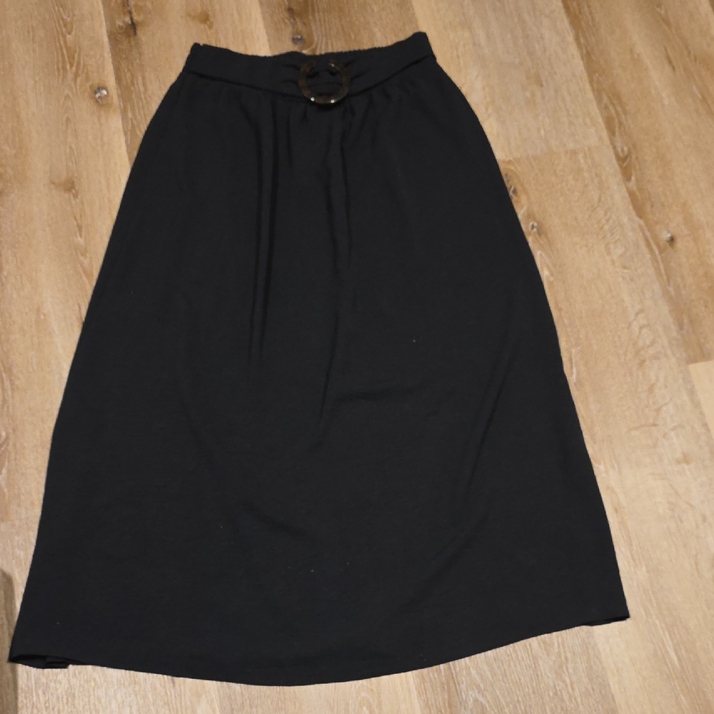 NYC Black A-Line Women's Skirt